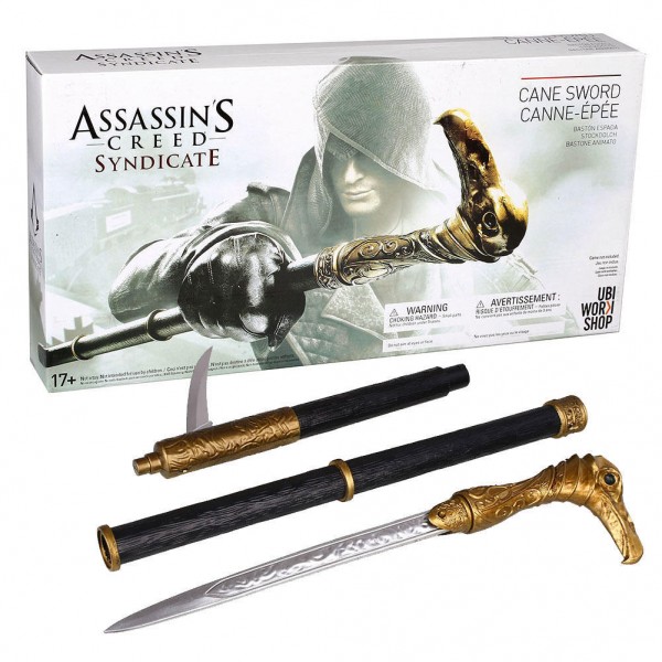 ASSASSINS CREED CREED SYNDICATE PHANTOM BLADE HIDDEN BASTONE LAMA CELATA COSPLAY