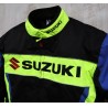 GIUBBOTTO GIACCA GSXR SUZUKI MOTO GP PROTEZIONE BIKER MOTOCICLISMO ESTIVO ANTIVENTO OFF-ROAD