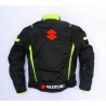 GIUBBOTTO GIACCA GSXR SUZUKI 02 MOTO GP PROTEZIONE BIKER MOTOCICLISMO ESTIVO ANTIVENTO OFF-ROAD
