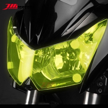 PROTEZIONE TRASPARENTE FARO FANALE ANTERIORE COVER KAWASAKI Z 750 07 2014 ZETINA