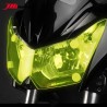 PROTEZIONE TRASPARENTE FARO FANALE ANTERIORE COVER KAWASAKI Z 750 07 2014 ZETINA