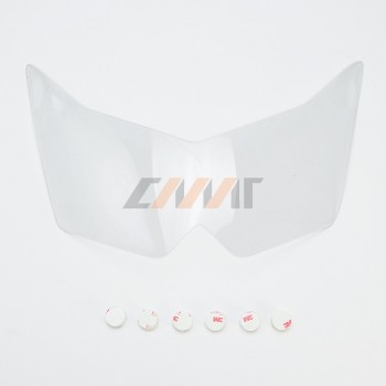 PROTEZIONE TRASPARENTE FARO FANALE ANTERIORE COVER KAWASAKI Z 750 07 2014 ZETINA
