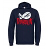 DIABOLIK FUMETTO COMICS EVA KANT FILM T-SHIRT HOODIE FELPA CAPPUCCIO UOMO DONNA