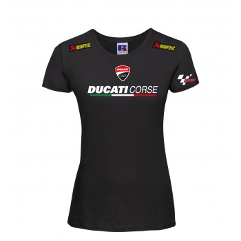 DUCATI CORSE TEAM PERSONALIZZATA SUPERBIKE T-SHIRT HOODIE FELPA CAPPUCCIO UOMO DONNA