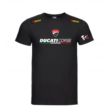 DUCATI CORSE TEAM PERSONALIZZATA SUPERBIKE T-SHIRT HOODIE FELPA CAPPUCCIO UOMO DONNA
