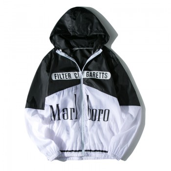 K WAY MARLBORO ROSSA LIGHT JACKET SMOKING KILLS GIACCA LEGGERA FUMO