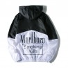 K WAY MARLBORO ROSSA LIGHT JACKET SMOKING KILLS GIACCA LEGGERA FUMO