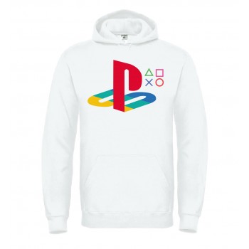 PLAYSTATION SONY GAME CONSOLE GIOCO LOGO T-SHIRT HOODIE FELPA CAPPUCCI UOMO DONNA