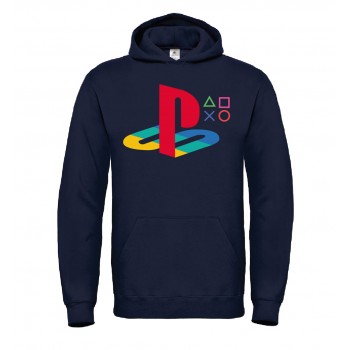 PLAYSTATION SONY GAME CONSOLE GIOCO LOGO T-SHIRT HOODIE FELPA CAPPUCCI UOMO DONNA