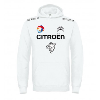 CITROEN MICHELIN CORSA PERSONALIZZATA RACING T-SHIRT HOODIE FELPA CAPPUCCIO UOMO DONNA