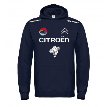 CITROEN MICHELIN CORSA PERSONALIZZATA RACING T-SHIRT HOODIE FELPA CAPPUCCIO UOMO DONNA