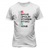 T-SHIRT 1N23456 MOTO BIKER 1 N 2 3 4 5 6 MARCE CAMBIO MAGLIA FELPA UOMO DONNA