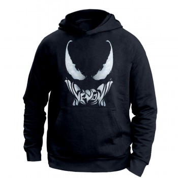 T-SHIRT VENOM FELPA SPIDERMAN MARVEL HARDY MAGLIA FELPA UOMO DONNA