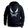 T-SHIRT VENOM FELPA SPIDERMAN MARVEL HARDY MAGLIA FELPA UOMO DONNA