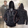 FELPA ZIP CAPPUCCIO TONY STARK IRON MAN IRONMAN AVENGERS INFINITY WAR ENDGAME