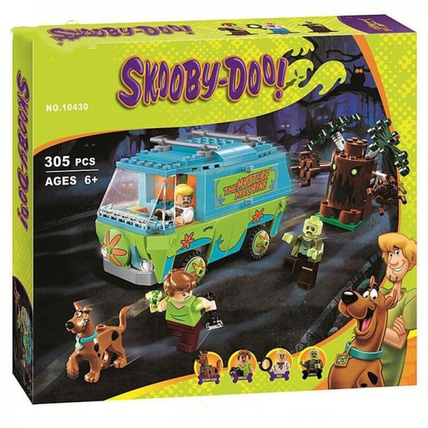 ✅305pz SCOOBY-DOO THE MYSTERY MACHINE KIT DI COSTRUZIONE LEGO COMPATIBILE