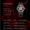 OROLOGIO DA POLSO ALFA STILE CERCHIO MECCANICA AUTO