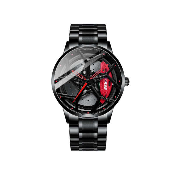 OROLOGIO DA POLSO STILE AUDI  CERCHIO AUTO