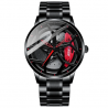 OROLOGIO DA POLSO STILE AUDI  CERCHIO AUTO