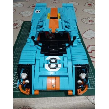 GULF PORSCHE 917 LE MANS - LEGO COMPATIBILE