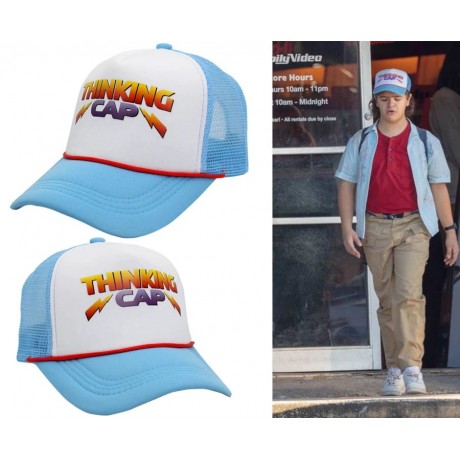 CAPPELLO STRANGER THINGS 4 DUST IN BASEBALL CAP TRUCKER CAPPELLI MESH BOY