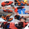 ⭐AUTO TECHNIC SUPERCAR MODELLO RED DAYTONA SP3 42143 SUPERCAR MODELLO RACING LEGO COMPATIBILE
