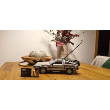 1872 pz 10300 DMC-12 Macchina del tempo Ritorno al Futuro Delorean Creator Expert McFly COSTRUZIONI BLOCK LEGO COMPATIBILE
