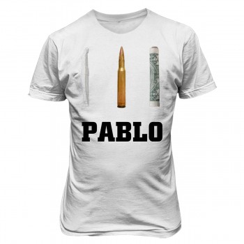 T-SHIRT FELPA NARCOS PABLO ESCOBAR SOLDI ARMI COCA CARTELLO DI CALI  DEA