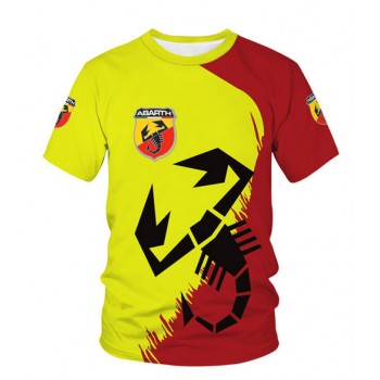 T-SHIRT ABARTH 595 PUNTO FIAT RACING LOGO