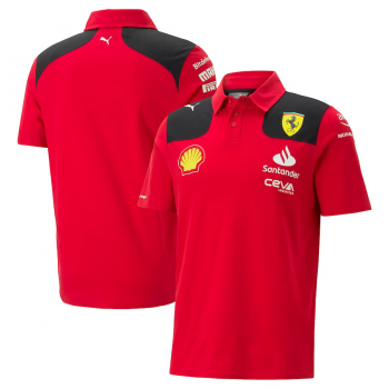 POLO CHARLES LECLERC 16 SAI 55 F1 TEAM ROSSA RACING MAGLIETTA CAMISETA