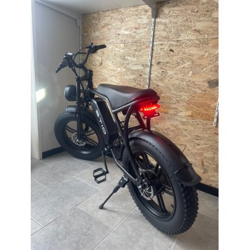 BICICLETTA ELETTRICA E-BIKE  V8 bici elettrica 750W motore 48V 15Ah MAX SPEED 50 KM/H  + LUCI