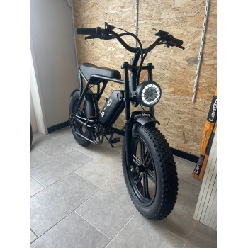 BICICLETTA ELETTRICA E-BIKE  V8 bici elettrica 750W motore 48V 15Ah MAX SPEED 50 KM/H  + LUCI