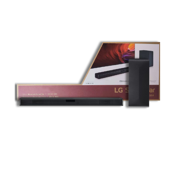 LG SN4.DEUSLLK altoparlante soundbar Argento 2.1 canali 300 W