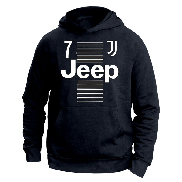 T-SHIRT CRISTIANO RONALDO CR7 JUVE JEEP JUVENTUS BOMBER CALCIO FELPA UOMO DONNA