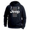 T-SHIRT CRISTIANO RONALDO CR7 JUVE JEEP JUVENTUS BOMBER CALCIO FELPA UOMO DONNA