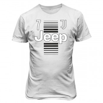 T-SHIRT CRISTIANO RONALDO CR7 JUVE JEEP JUVENTUS BOMBER CALCIO FELPA UOMO DONNA