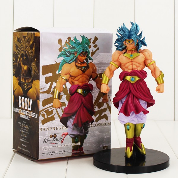 ACTION FIGURE BROLY SUPER SAIYAN DRAGON BALL Z 22 CM PVC