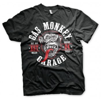 T-SHIRT GAS MONKEY GARAGE GMG FAST N LOUD  HOT RODS