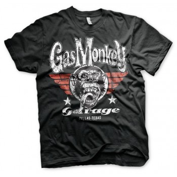 T-SHIRT GAS MONKEY GARAGE GMG FAST N LOUD  HOT RODS