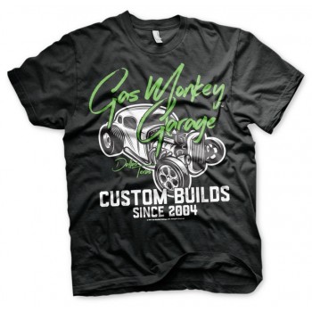 T-SHIRT GAS MONKEY GARAGE GMG FAST N LOUD  HOT RODS