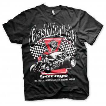 T-SHIRT GAS MONKEY GARAGE GMG FAST N LOUD  HOT RODS