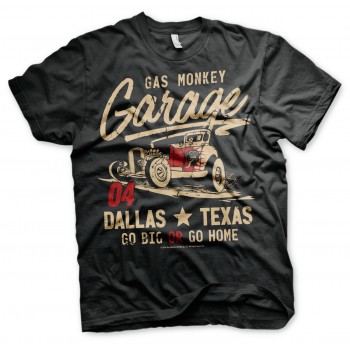 T-SHIRT GAS MONKEY GARAGE GMG FAST N LOUD  HOT RODS