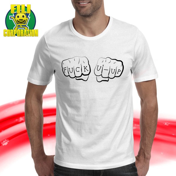 T-SHIRT SHAMELESS FUCK U-UP FRANK GALLAGHER SERIE TV FELPA CAPPUCCI UOMO DONNA