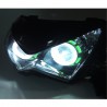 FARO TUNING MOTO GREEN ANGEL EYES HID VERDE KAWASAKI Z800 2013 2016 Z300
