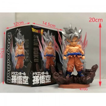 FIGURE DRAGONBALL SUPER SON GOKU ULTRA ISTINTO INSTINCT SUPER SAIYAN ANIME MANGA