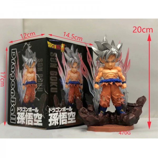 FIGURE DRAGONBALL SUPER SON GOKU ULTRA ISTINTO INSTINCT SUPER SAIYAN ANIME MANGA