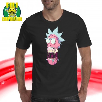 T-SHIRT RICK E MORTY 4 NETFLIX FELPA CAPPUCCI UOMO DONNA