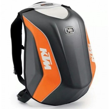 ZAINO LOGO KTM RIGIDO MOTO SCOOTER OGIO MOTOCICLISTA AERODINAMICO BORSA GUSCIO