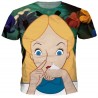 T-SHIRT MAGLIA COCAINE ALICE COCAINELAND IN WONDERLAND DRUG