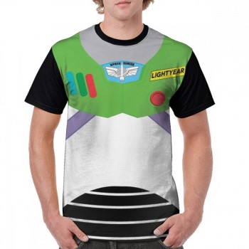 T-SHIRT MAGLIA TOY STORY 4 ANDY WOODY BAZZ BAZZLAITIAR CARTOON